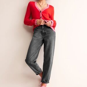 High Rise ‘90s Tapered Jeans (tag included)